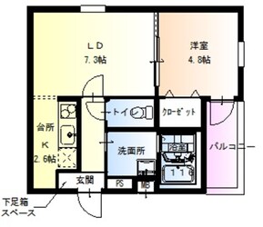 フジパレス服部本町Ⅰ番館の物件間取画像